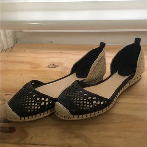 Vince Camuto Ballet Flats With Open Sides